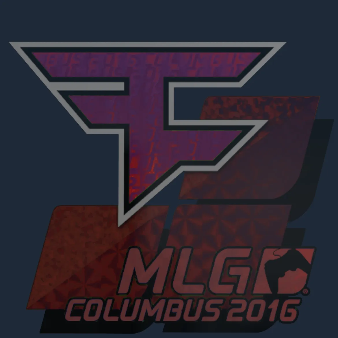 Sticker | FaZe Clan (Holo) | MLG Columbus 2016