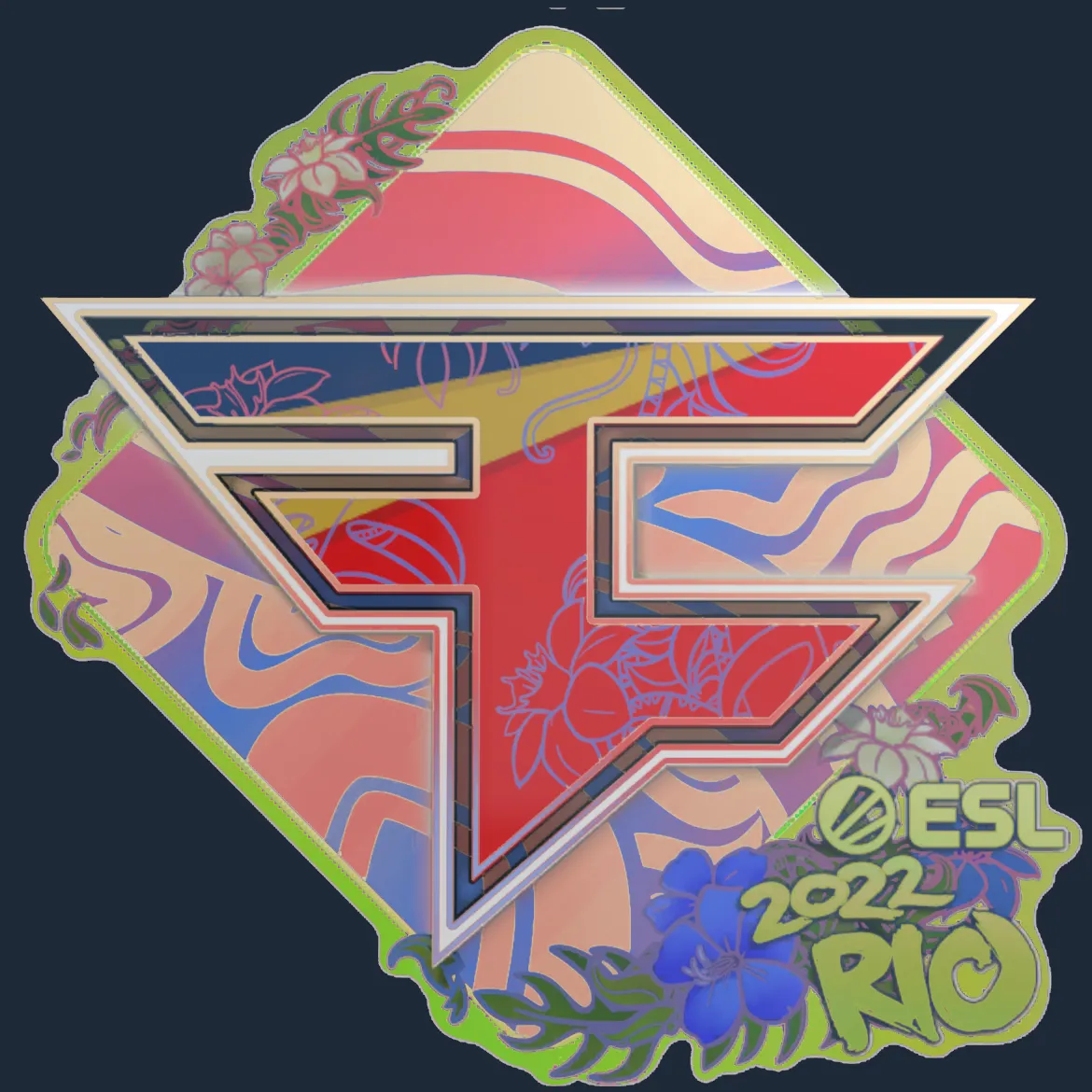 Sticker | FaZe Clan (Holo) | Rio 2022