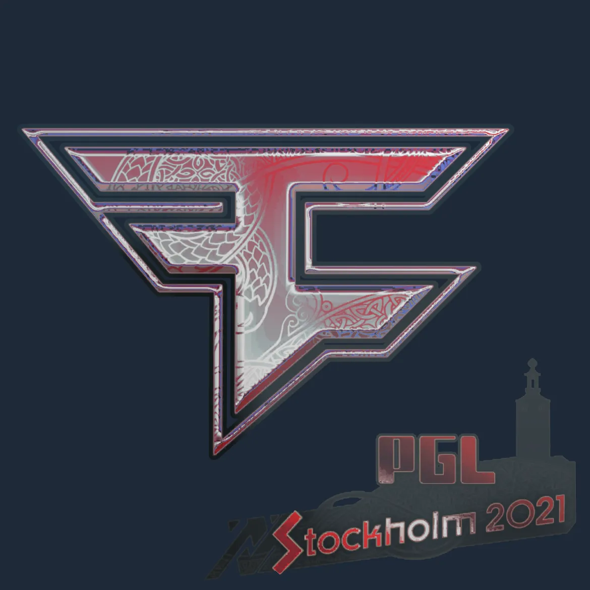 Sticker | FaZe Clan (Holo) | Stockholm 2021