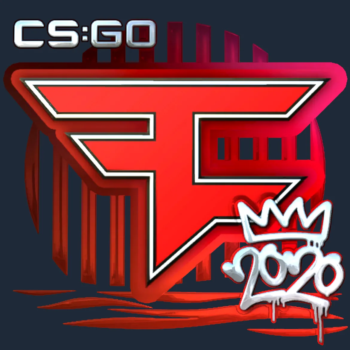 Sticker | FaZe (Foil) | 2020 RMR