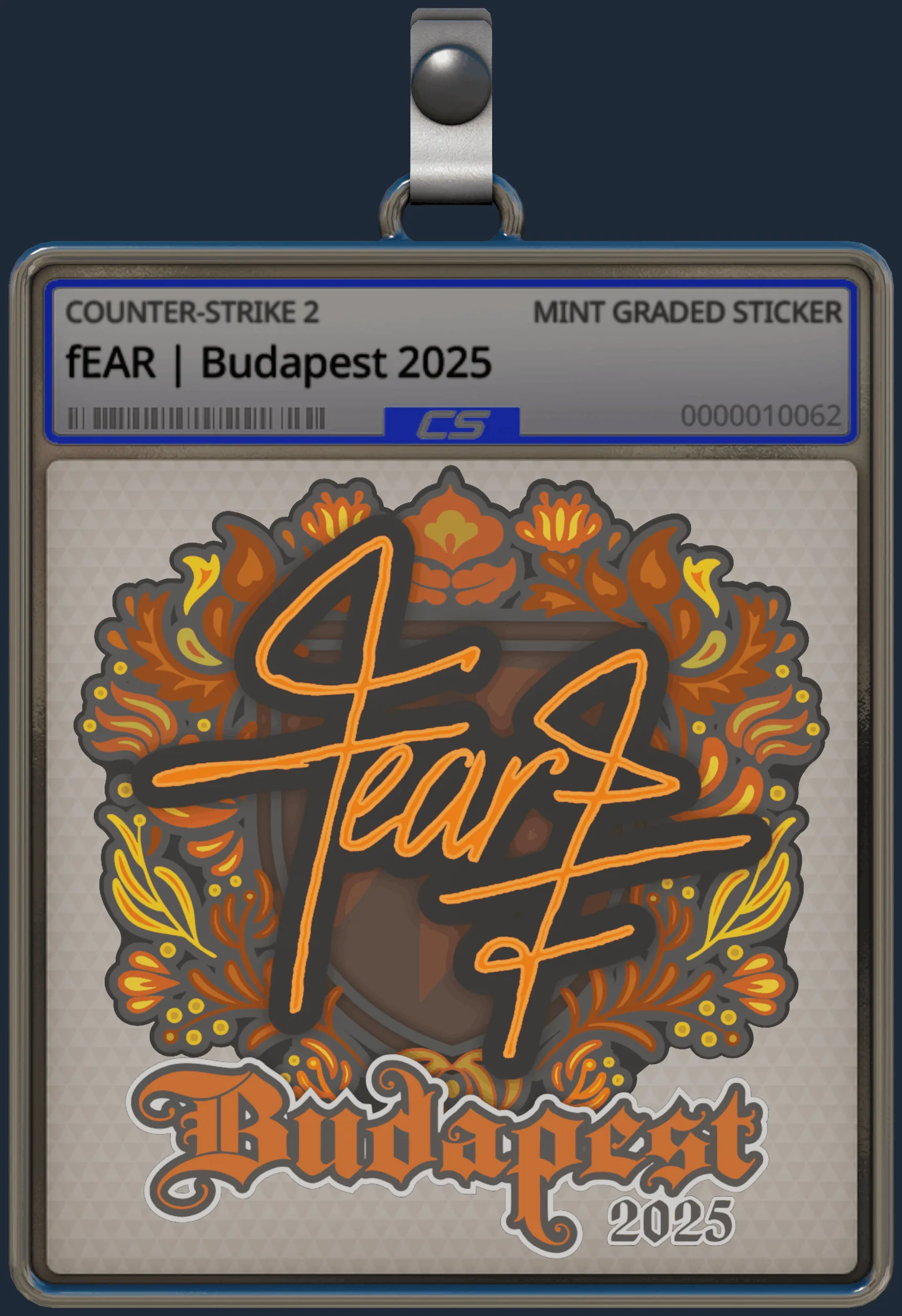Sticker | fEAR | Budapest 2025