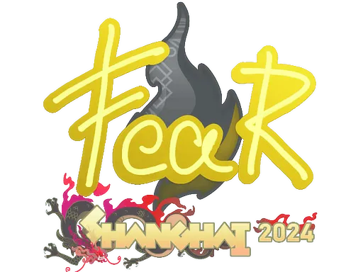 Sticker | fEAR | Shanghai 2024