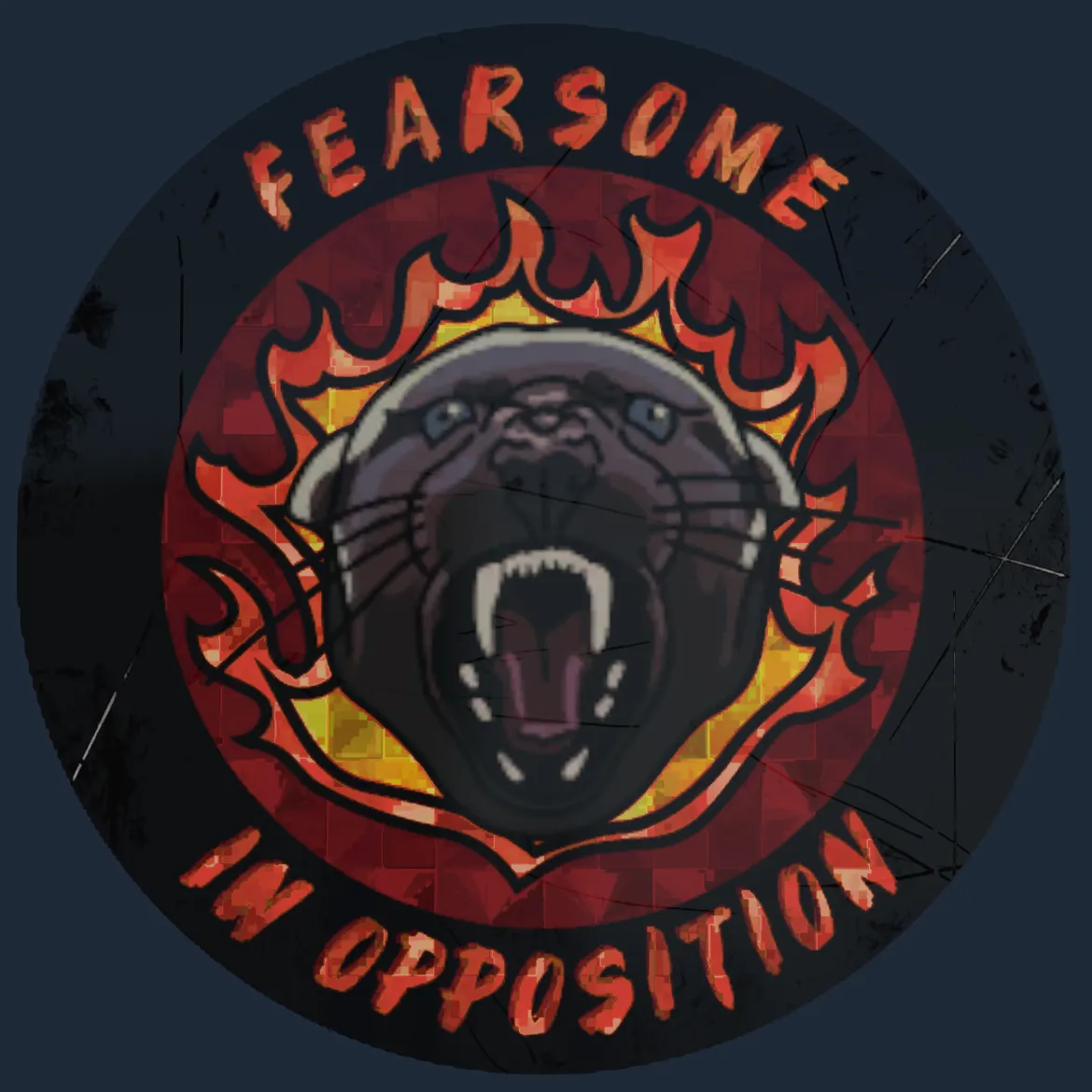 Sticker | Fearsome (Holo)
