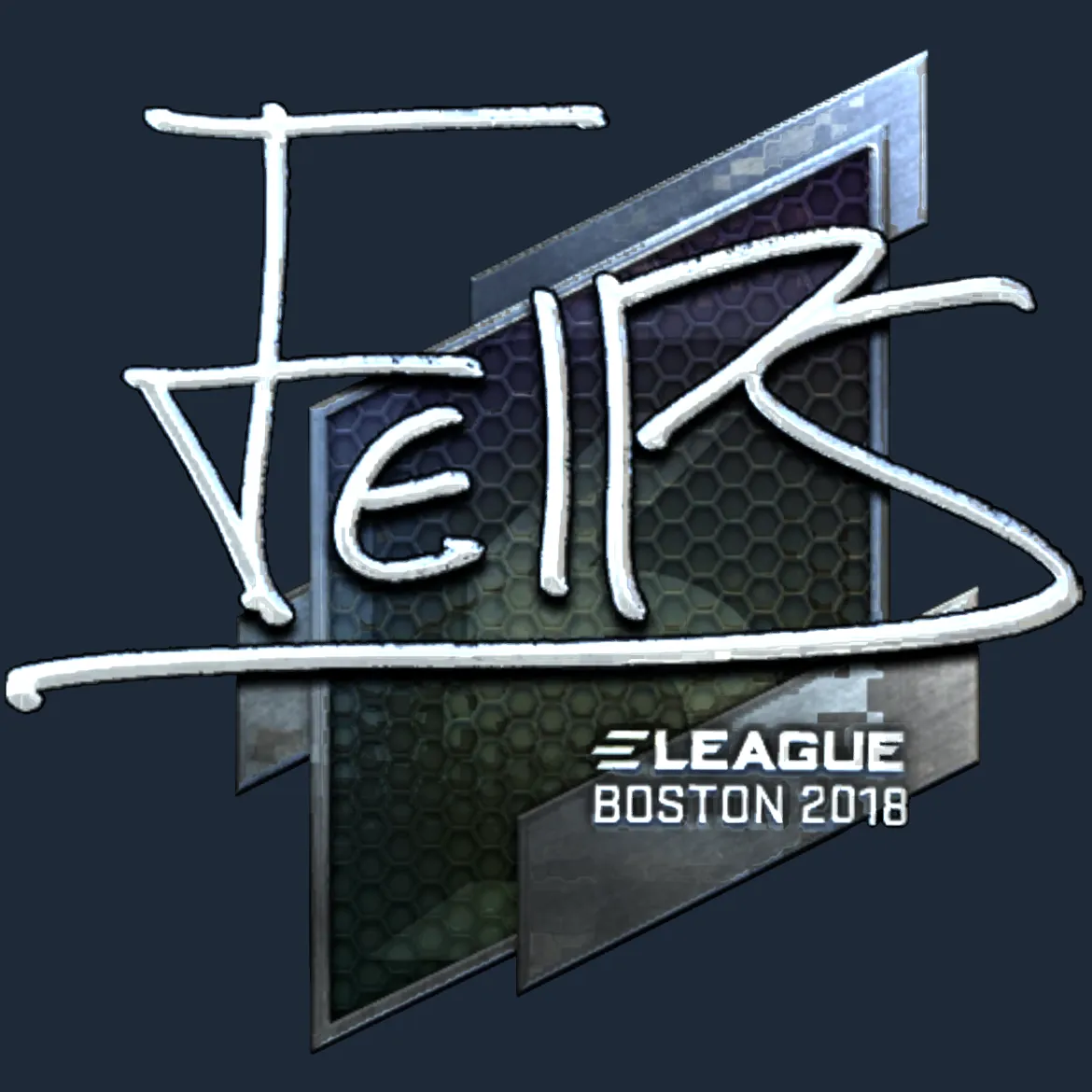 Sticker | felps (Foil) | Boston 2018