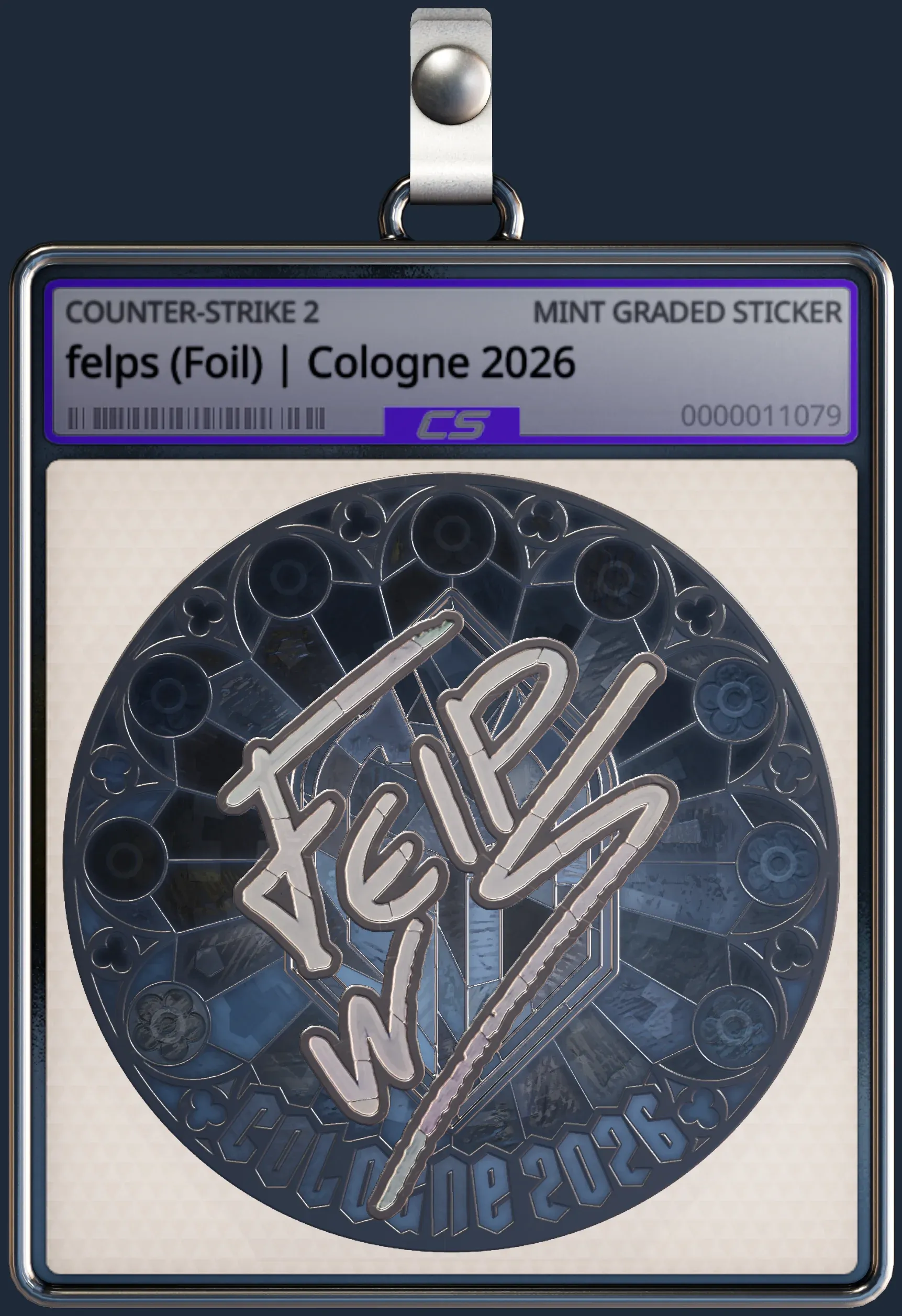 Sticker | felps (Foil) | Cologne 2026