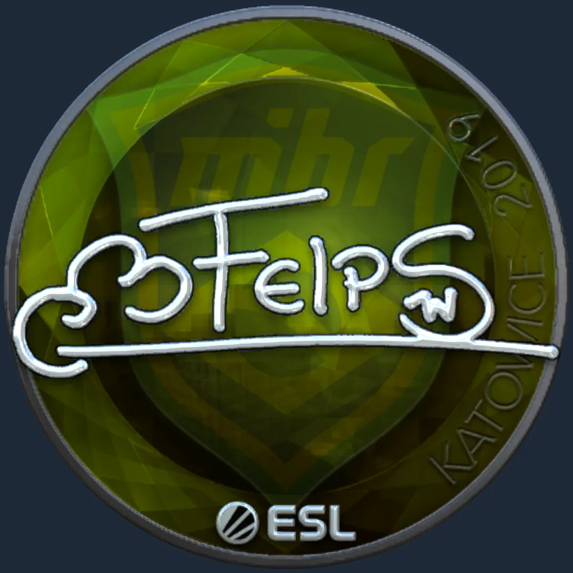 Sticker | felps (Foil) | Katowice 2019