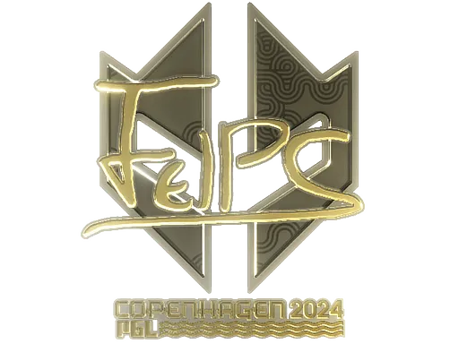 Sticker | felps (Gold) | Copenhagen 2024