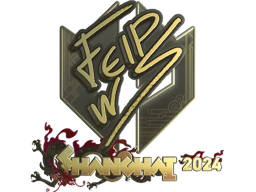 Sticker | felps (Gold) | Shanghai 2024