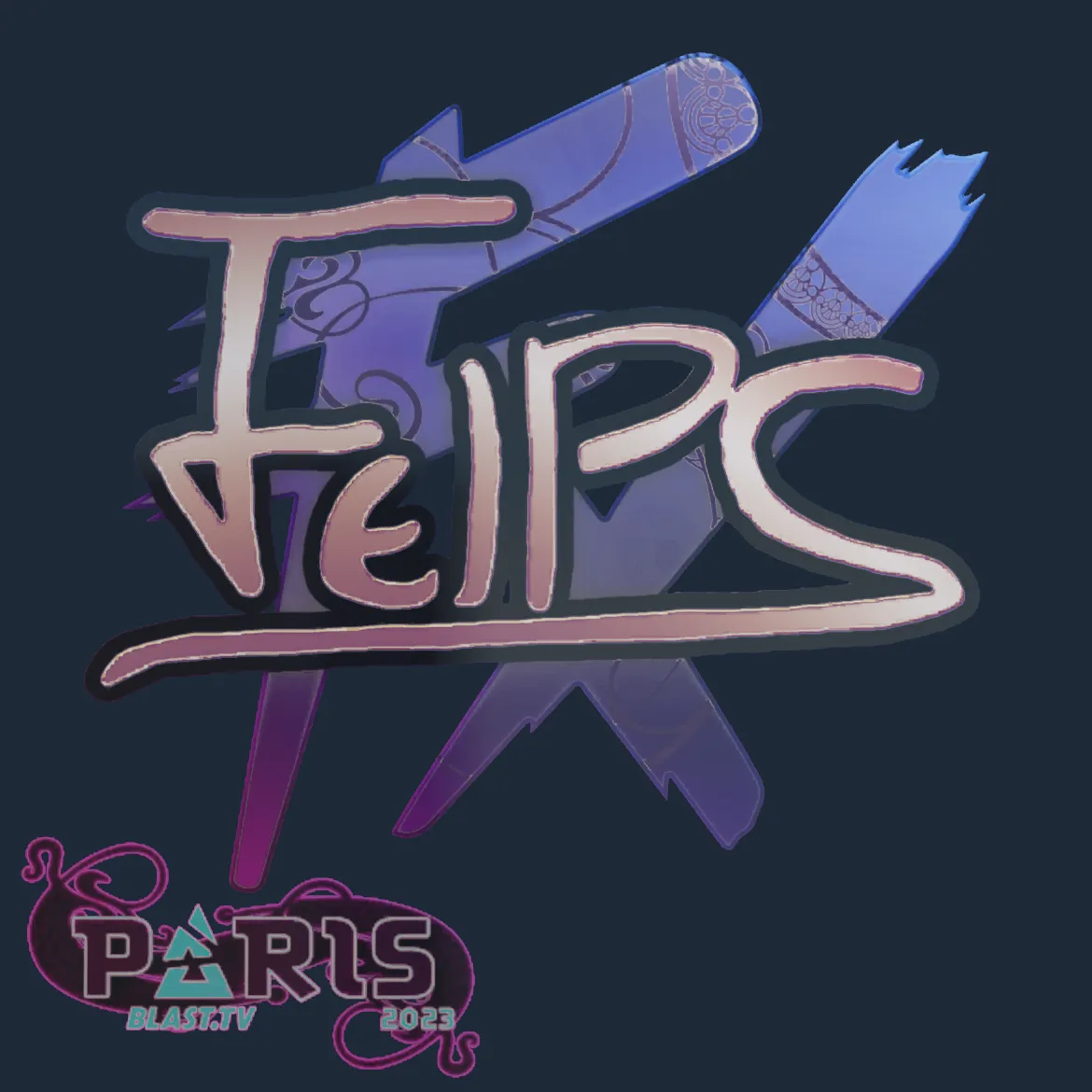 Sticker | felps (Holo) | Paris 2023