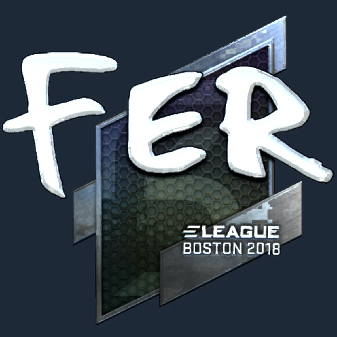 Sticker | fer (Foil) | Boston 2018