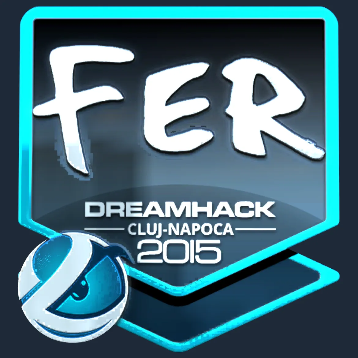 Sticker | fer (Foil) | Cluj-Napoca 2015