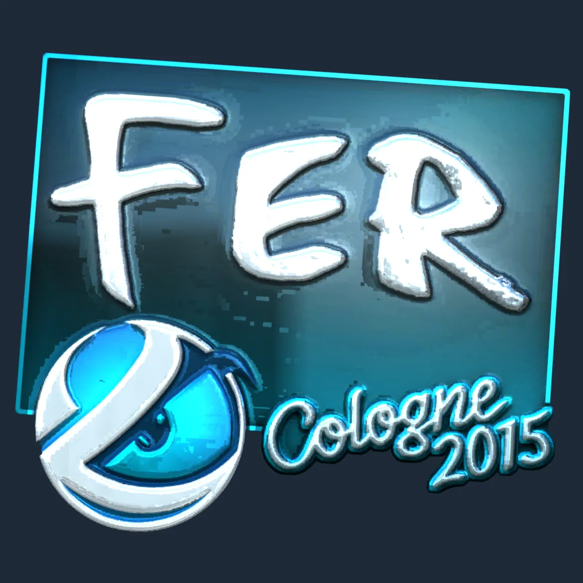 Sticker | fer (Foil) | Cologne 2015