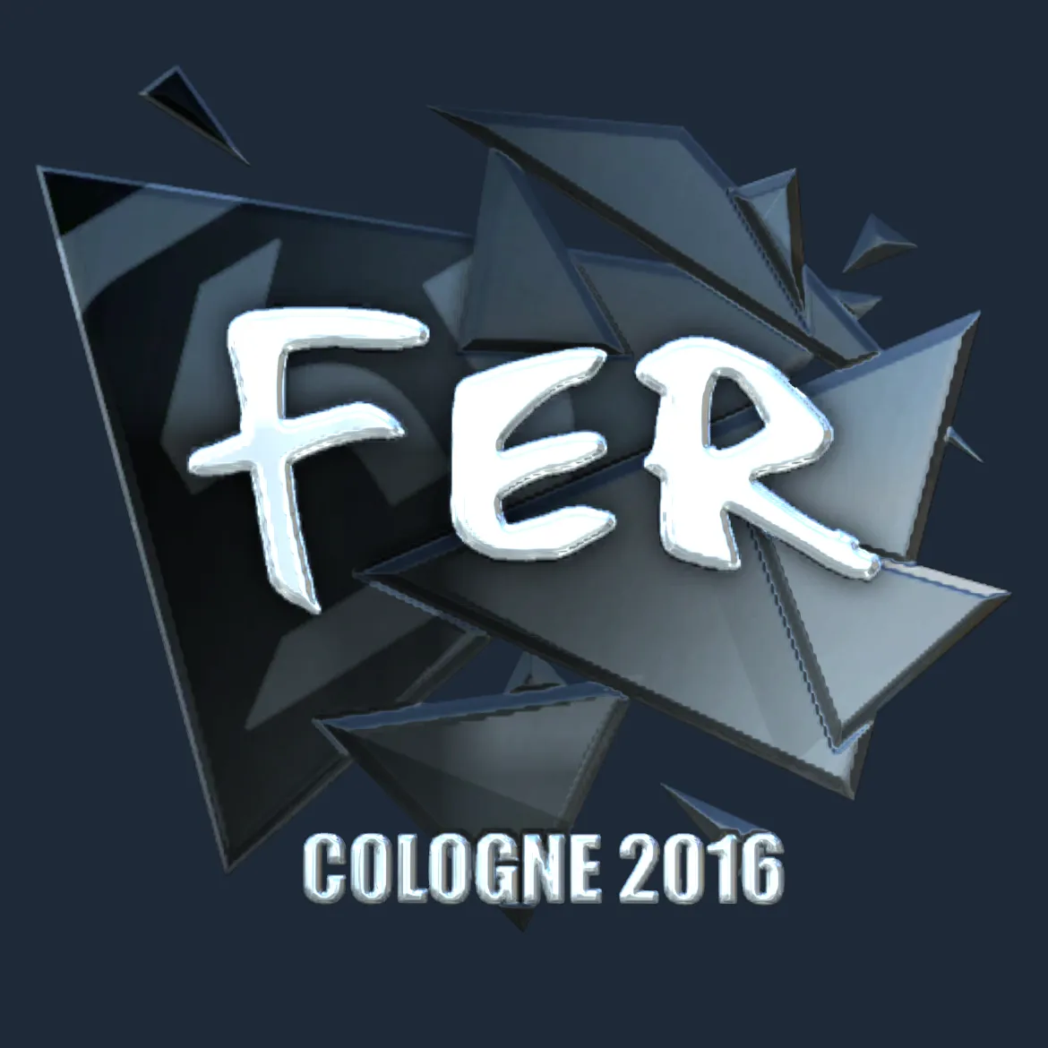Sticker | fer (Foil) | Cologne 2016