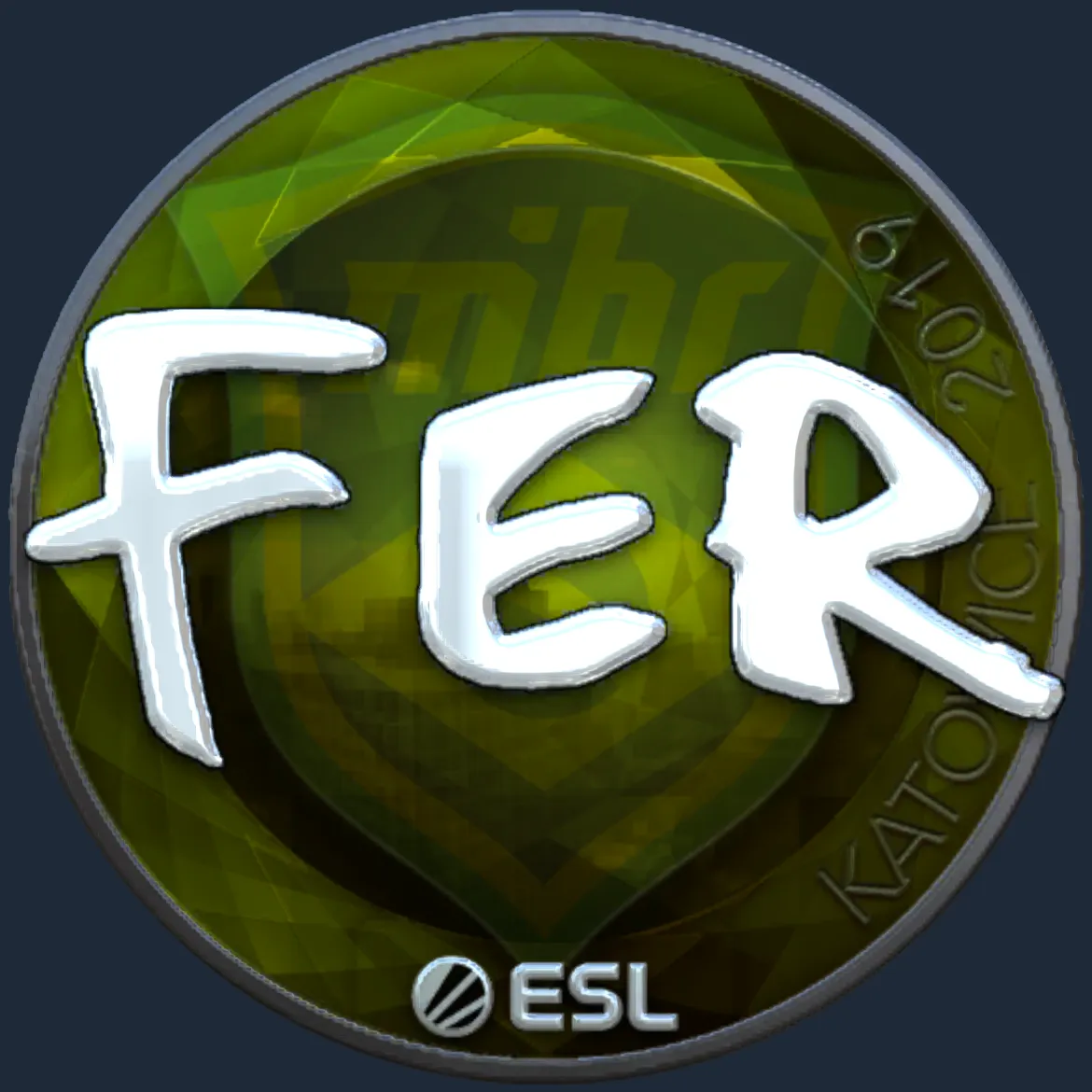 Sticker | fer (Foil) | Katowice 2019