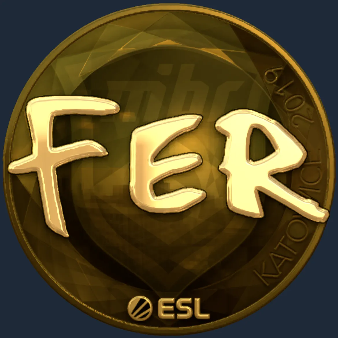Sticker | fer (Gold) | Katowice 2019