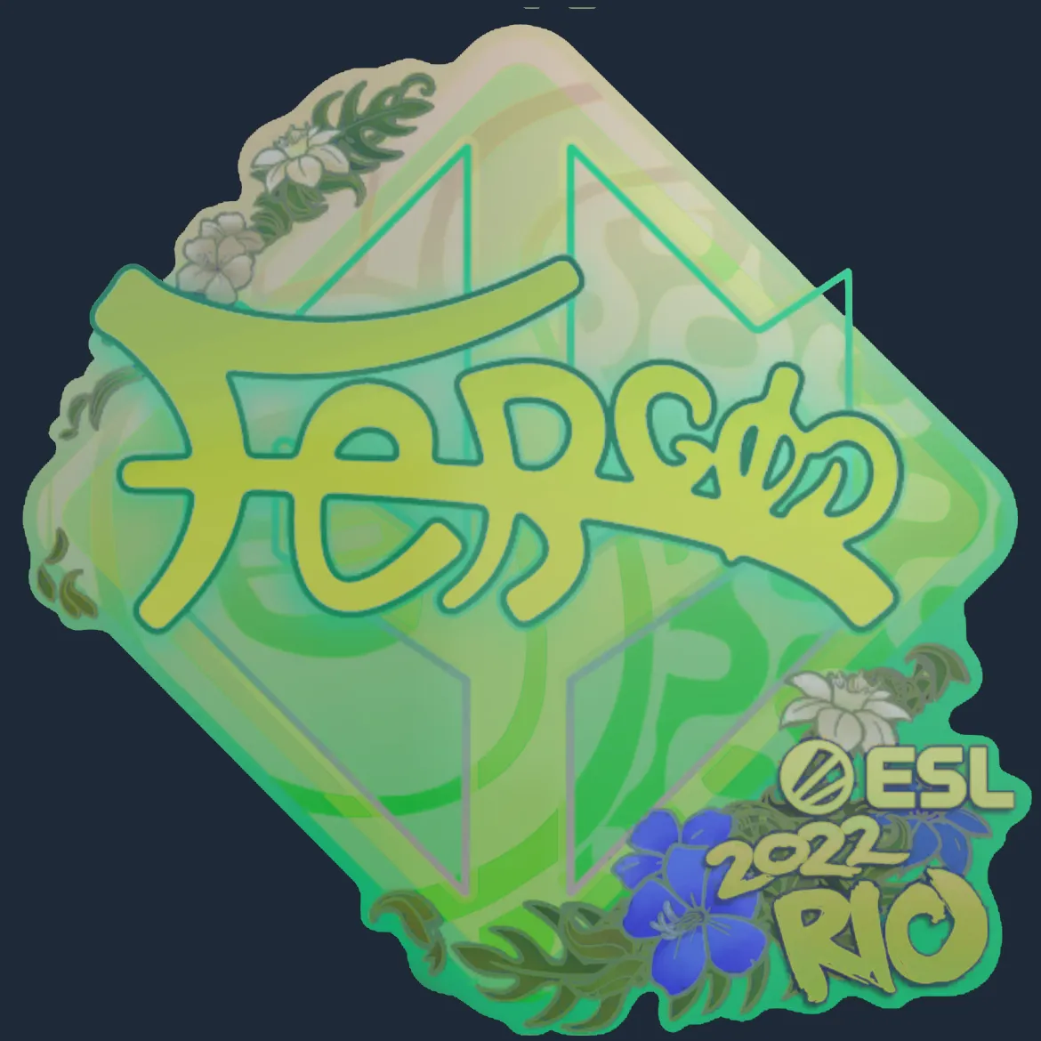 Sticker | fer (Holo) | Rio 2022