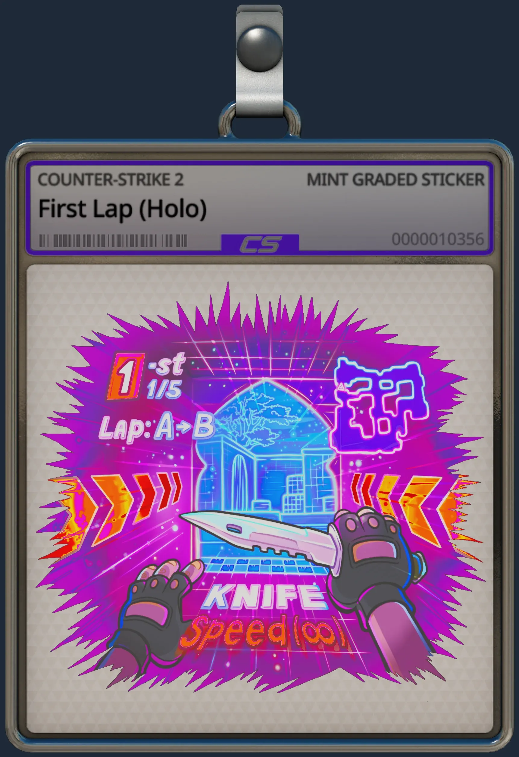 Sticker | First Lap (Holo) Sticker | First Lap (Holo)