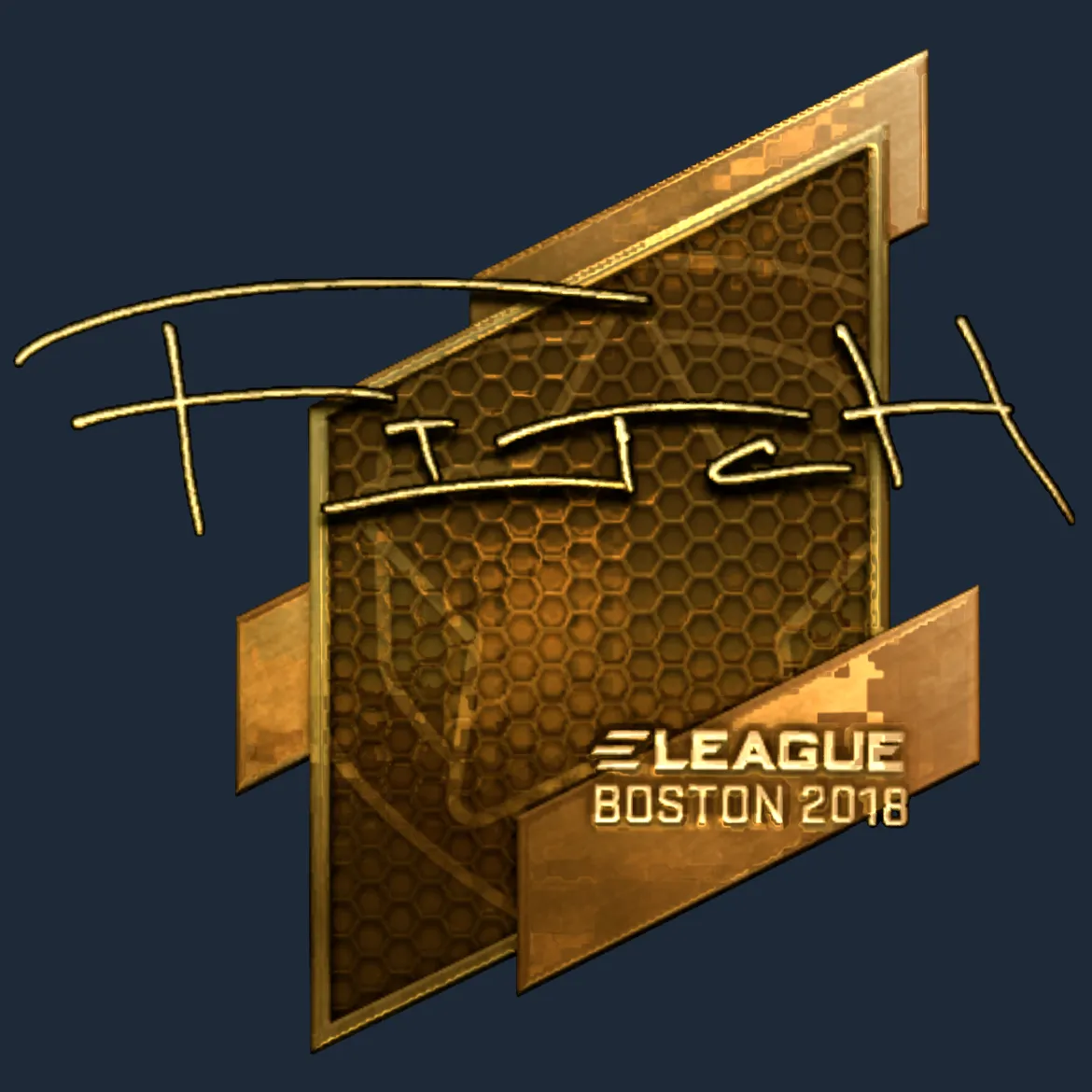 Sticker | fitch (Gold) | Boston 2018