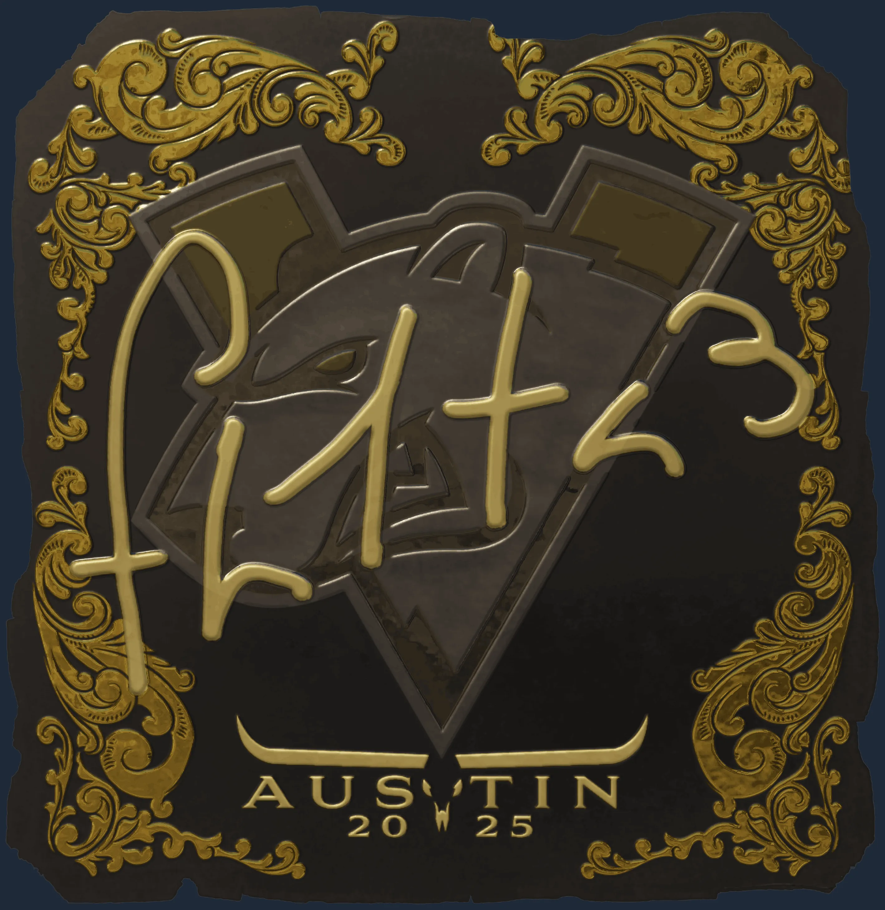 Sticker | FL1T (Gold) | Austin 2025