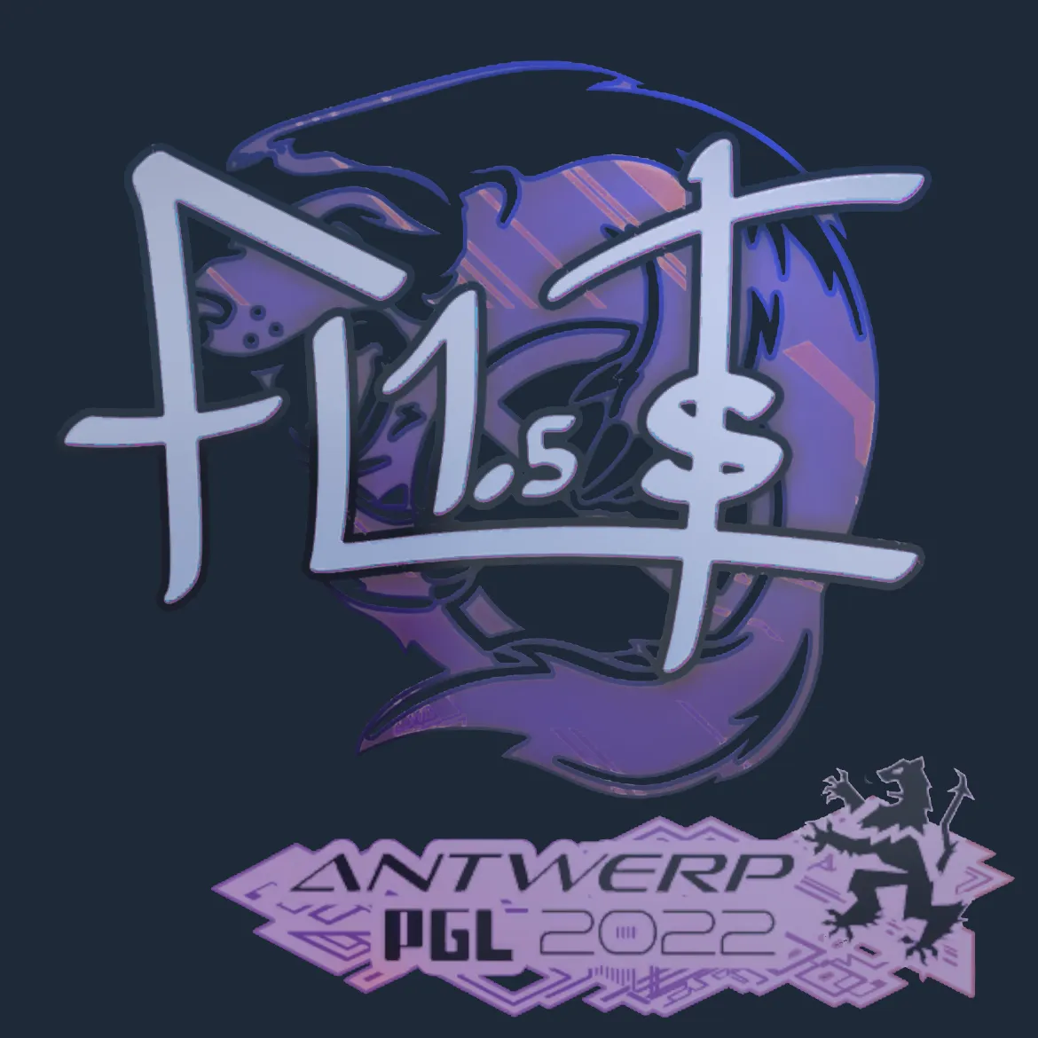 Sticker | FL1T (Holo) | Antwerp 2022