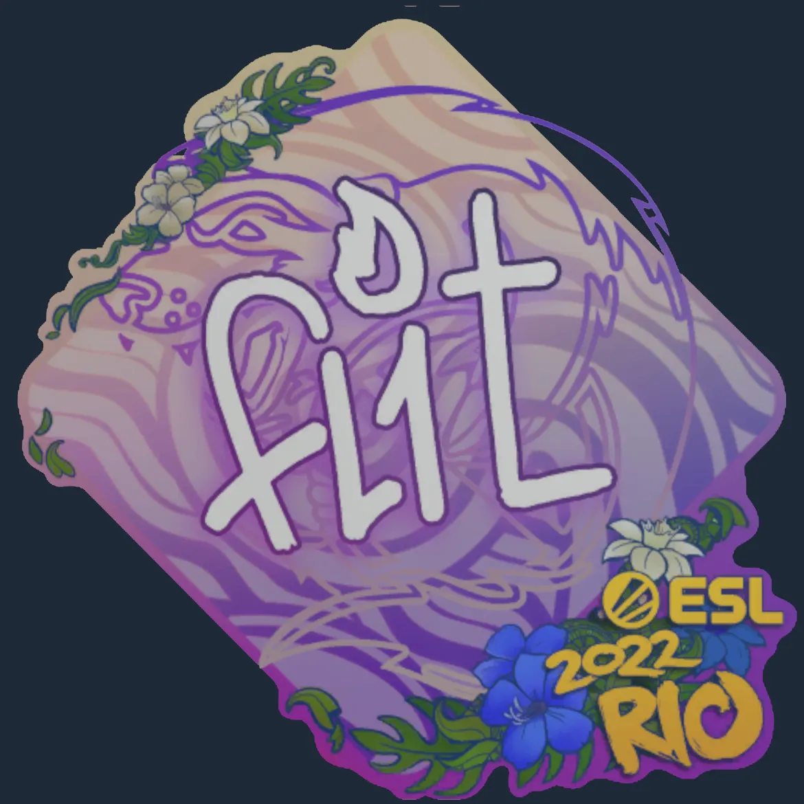 Sticker | FL1T | Rio 2022