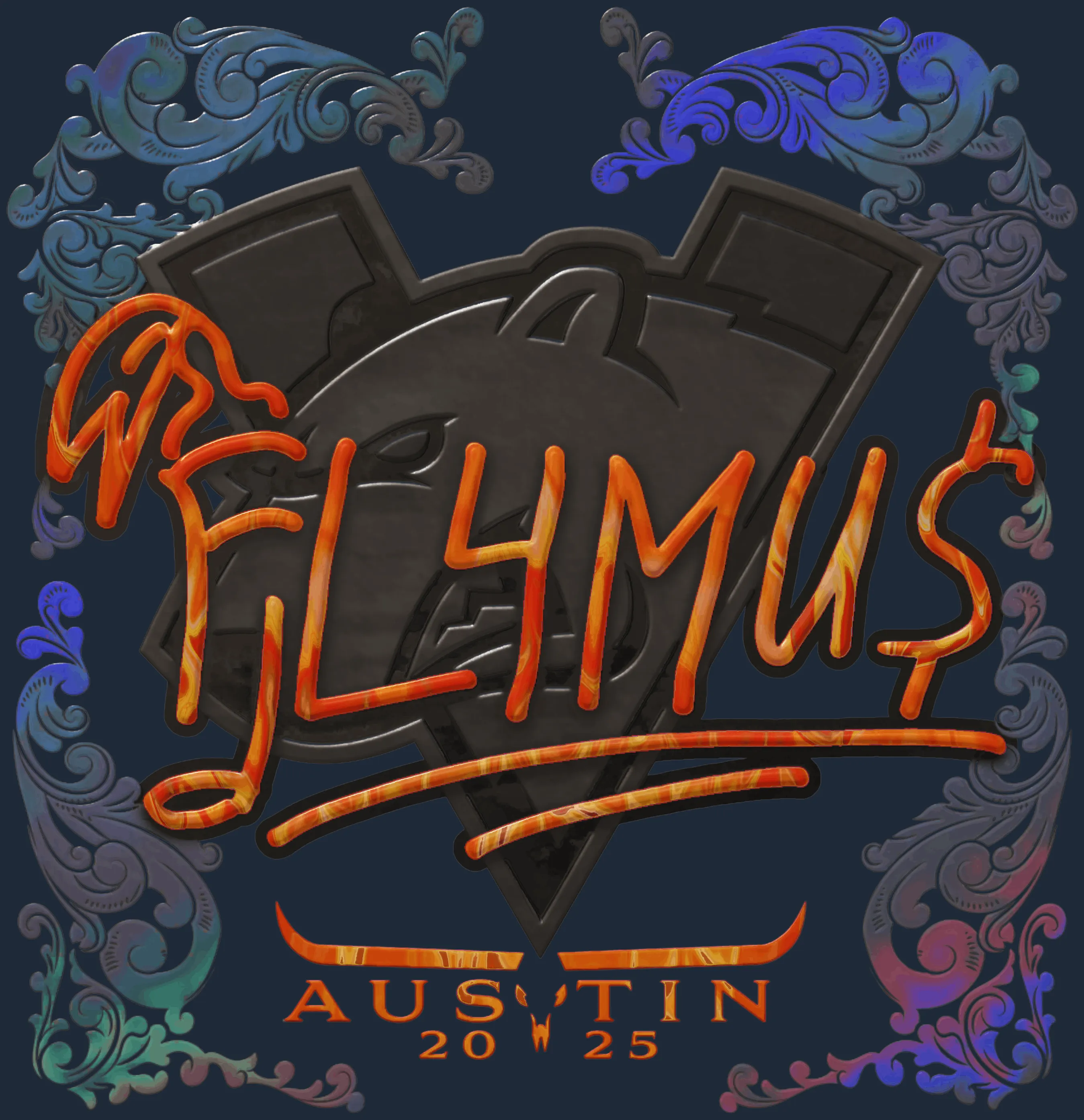 Sticker | FL4MUS (Holo) | Austin 2025