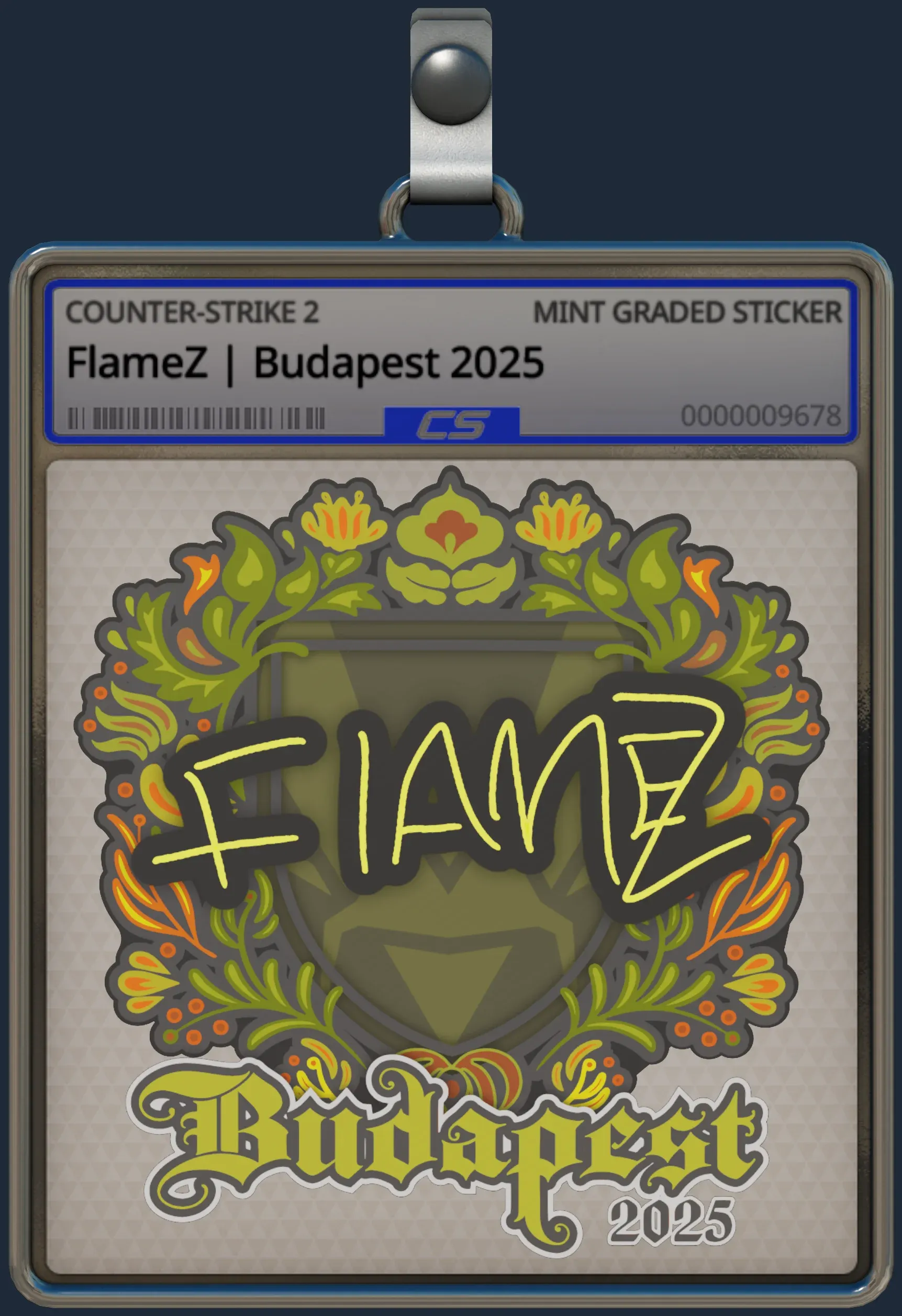 Sticker | FlameZ | Budapest 2025