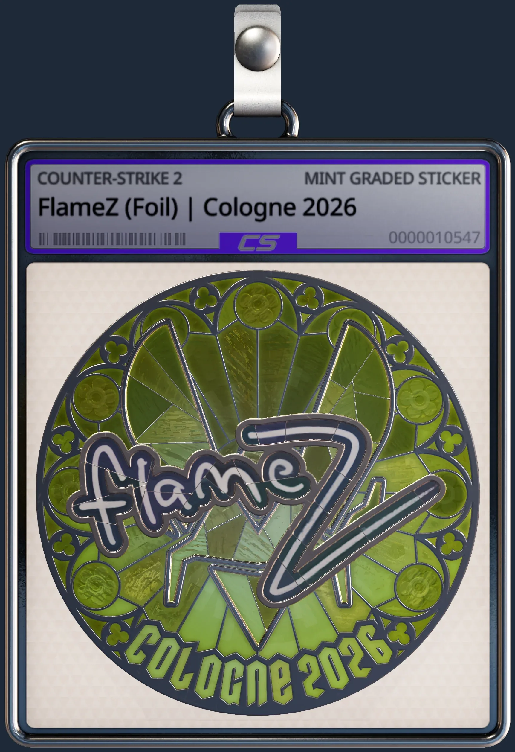 Sticker | FlameZ (Foil) | Cologne 2026 Sticker | FlameZ (Foil) | Cologne 2026