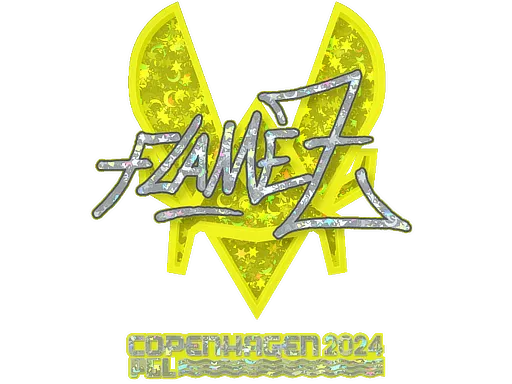 Sticker | FlameZ (Glitter) | Copenhagen 2024