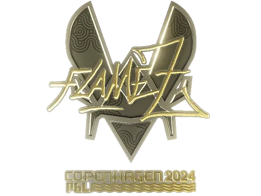 Sticker | FlameZ (Gold) | Copenhagen 2024