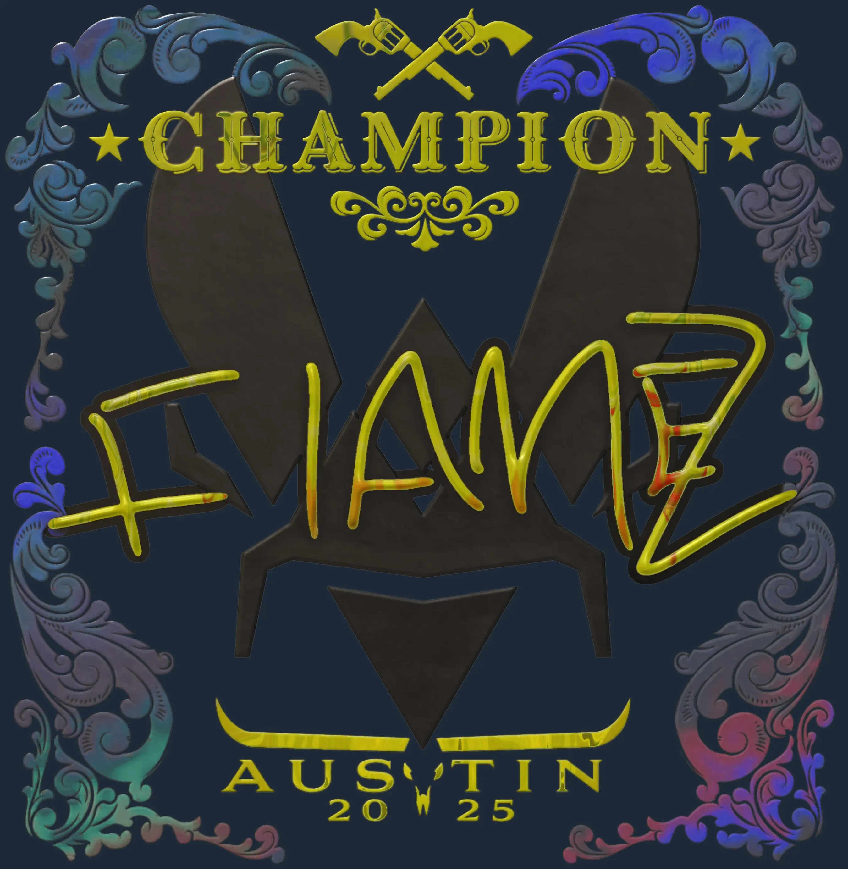 Sticker | FlameZ (Holo, Champion) | Austin 2025