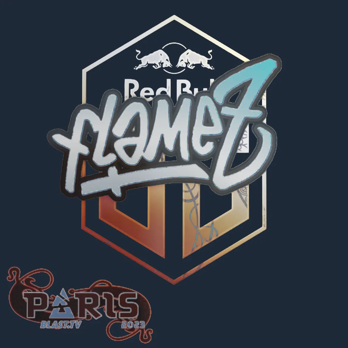 Sticker | FlameZ (Holo) | Paris 2023