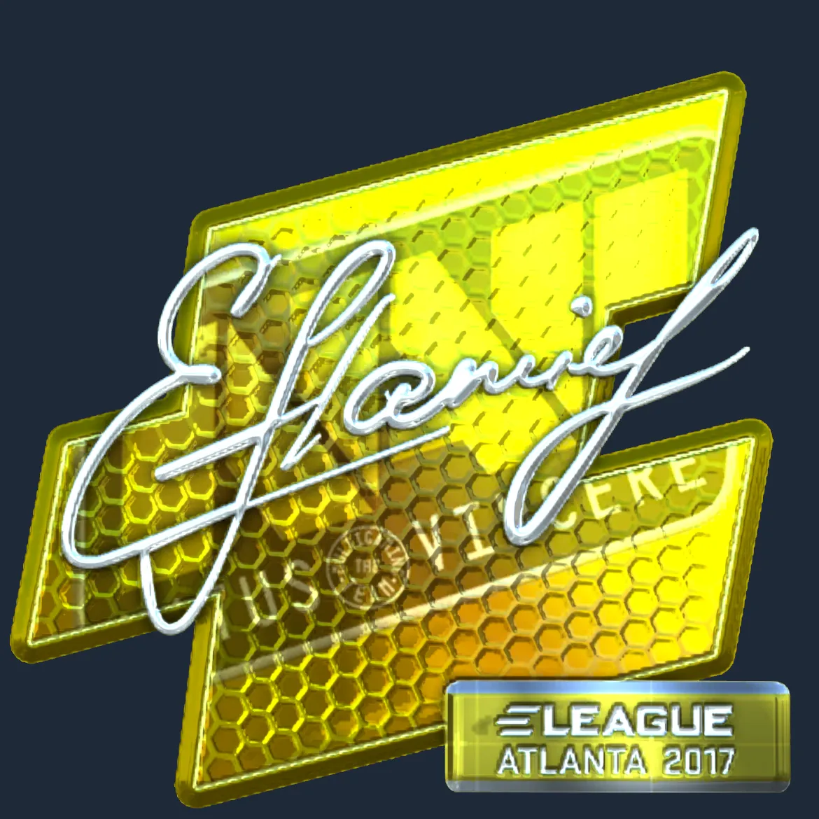 Sticker | flamie (Foil) | Atlanta 2017