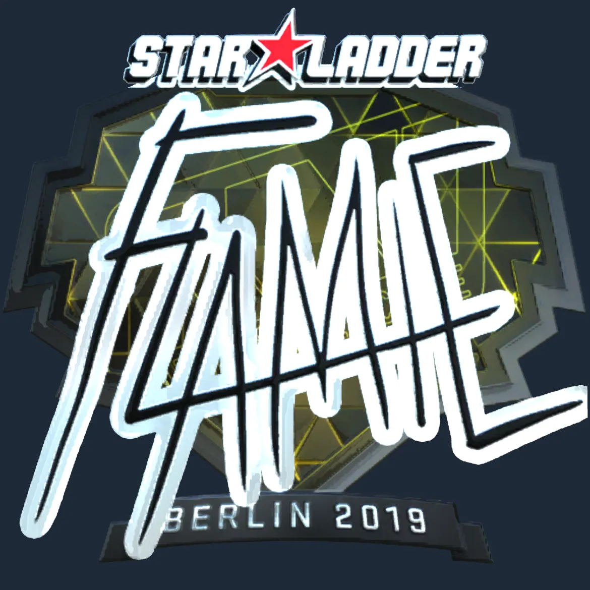 Sticker | flamie (Foil) | Berlin 2019