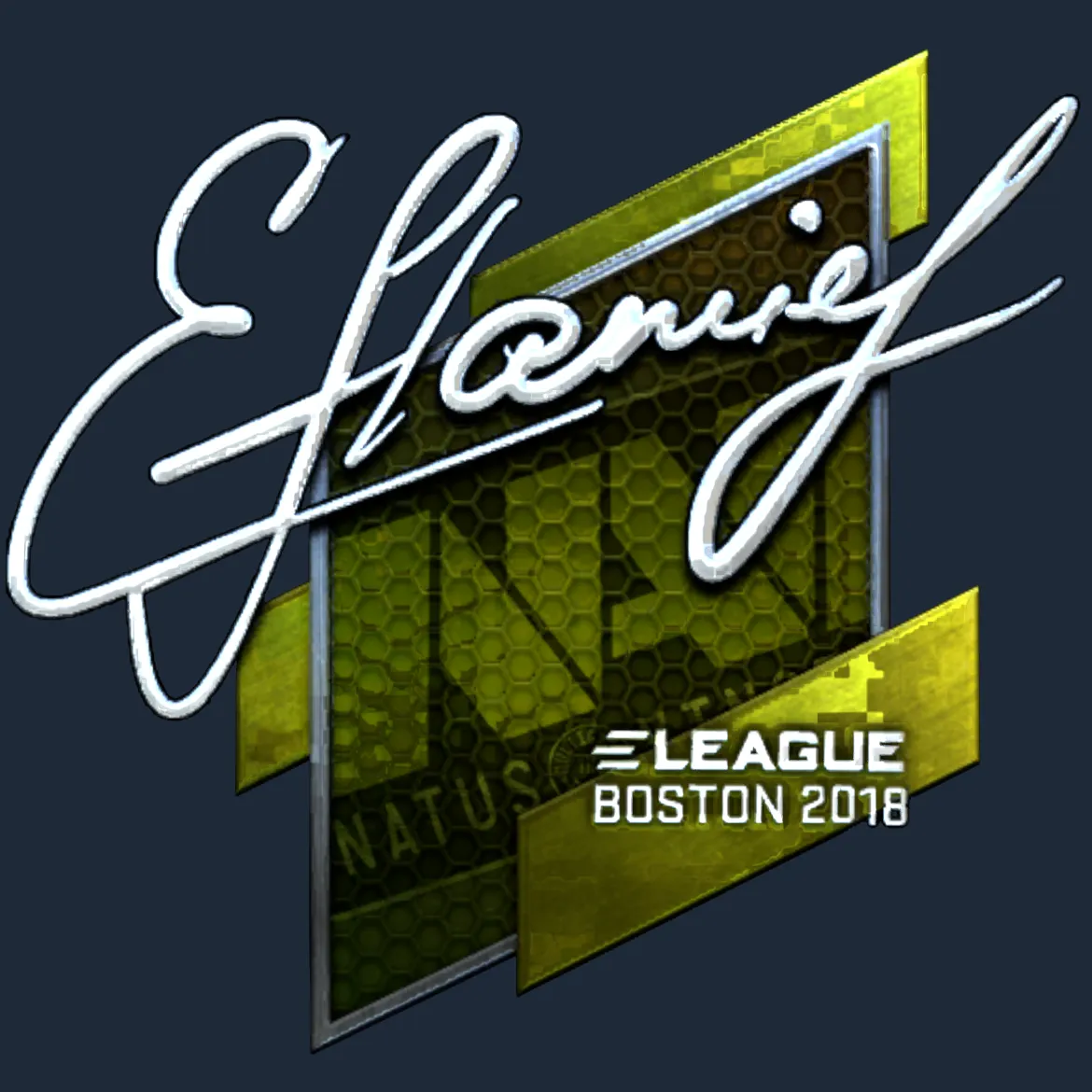 Sticker | flamie (Foil) | Boston 2018