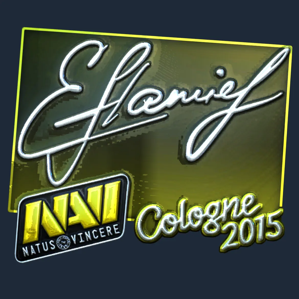 Sticker | flamie (Foil) | Cologne 2015