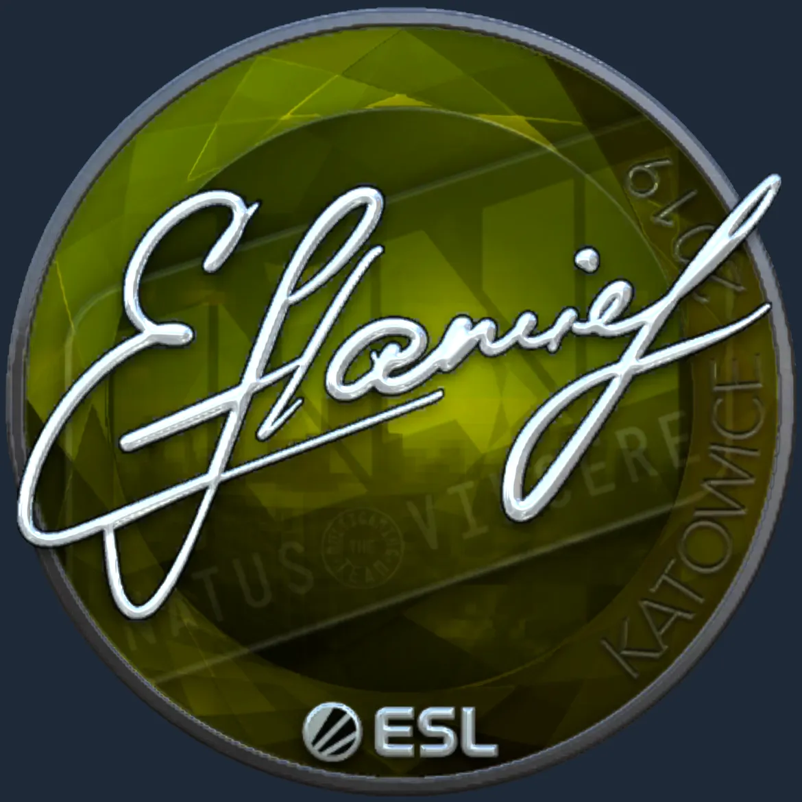 Sticker | flamie (Foil) | Katowice 2019