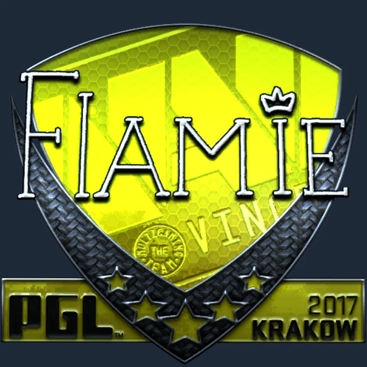 Sticker | flamie (Foil) | Krakow 2017