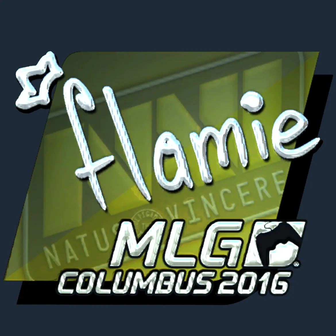 Sticker | flamie (Foil) | MLG Columbus 2016