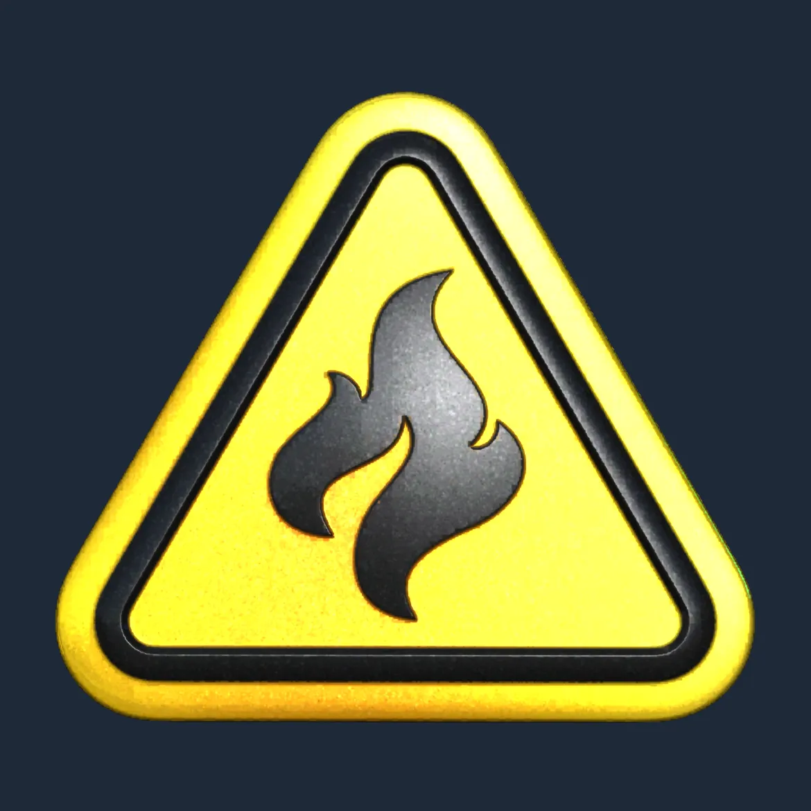 Sticker | Flammable (Foil)