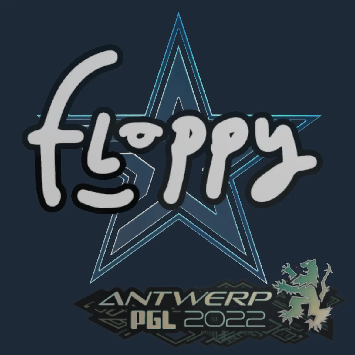 Sticker | floppy | Antwerp 2022