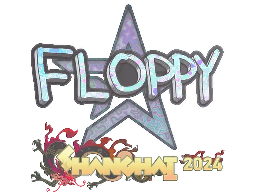 Sticker | floppy (Holo) | Shanghai 2024