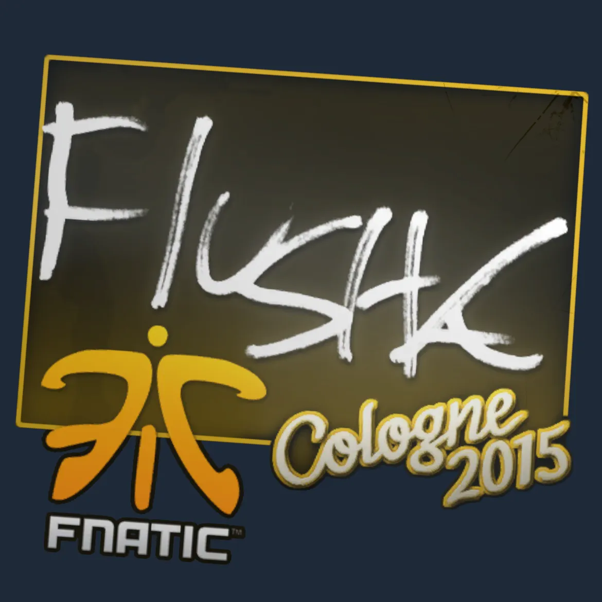 Sticker | flusha | Cologne 2015