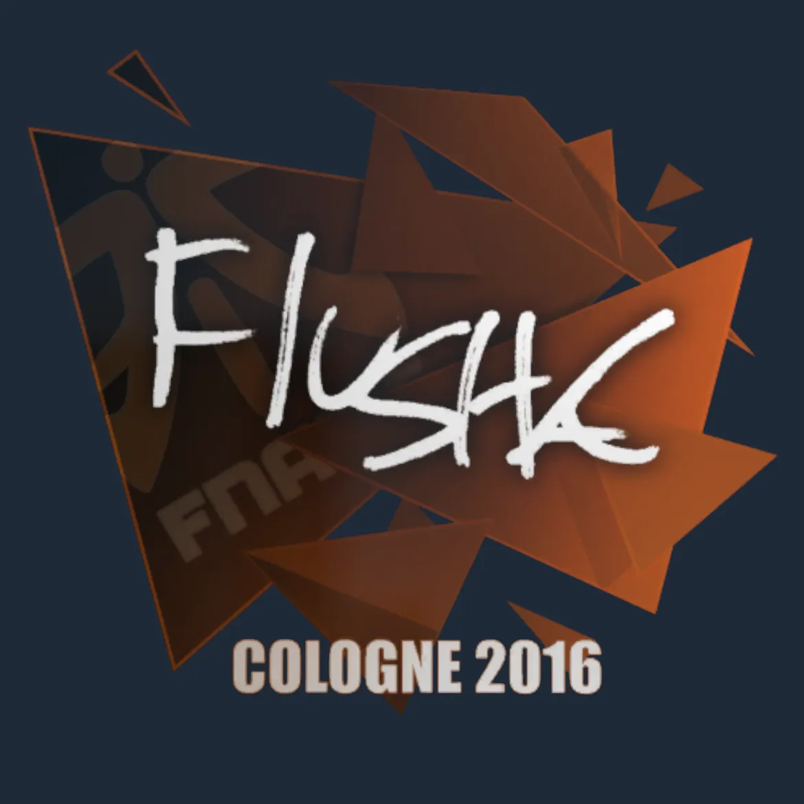 Sticker | flusha | Cologne 2016