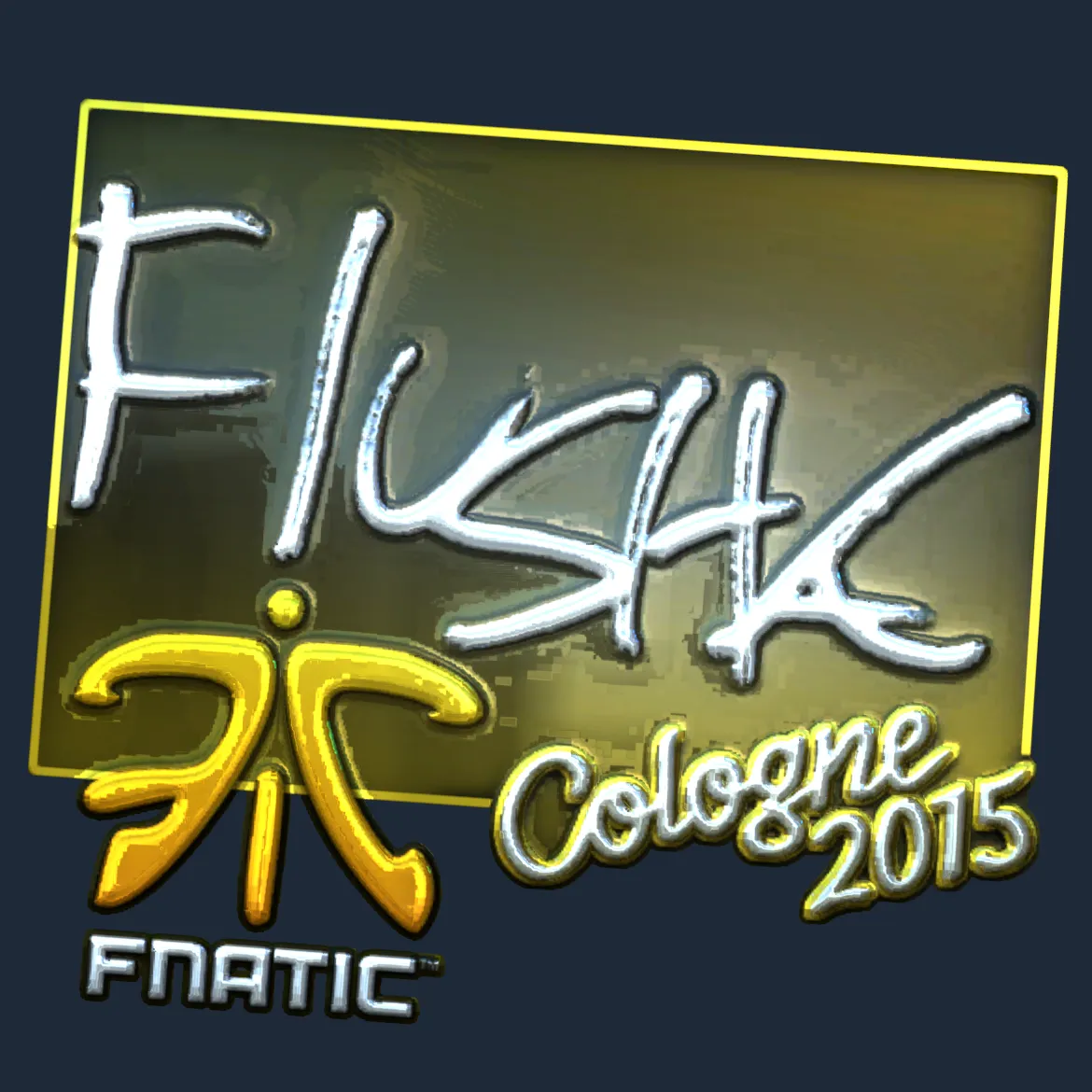 Sticker | flusha (Foil) | Cologne 2015
