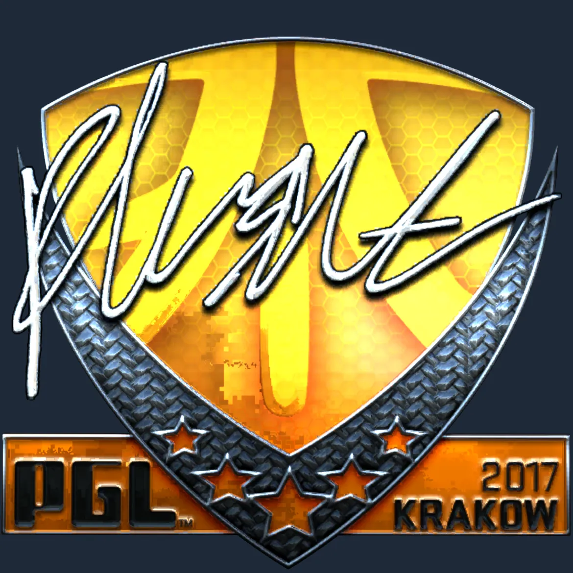 Sticker | flusha (Foil) | Krakow 2017