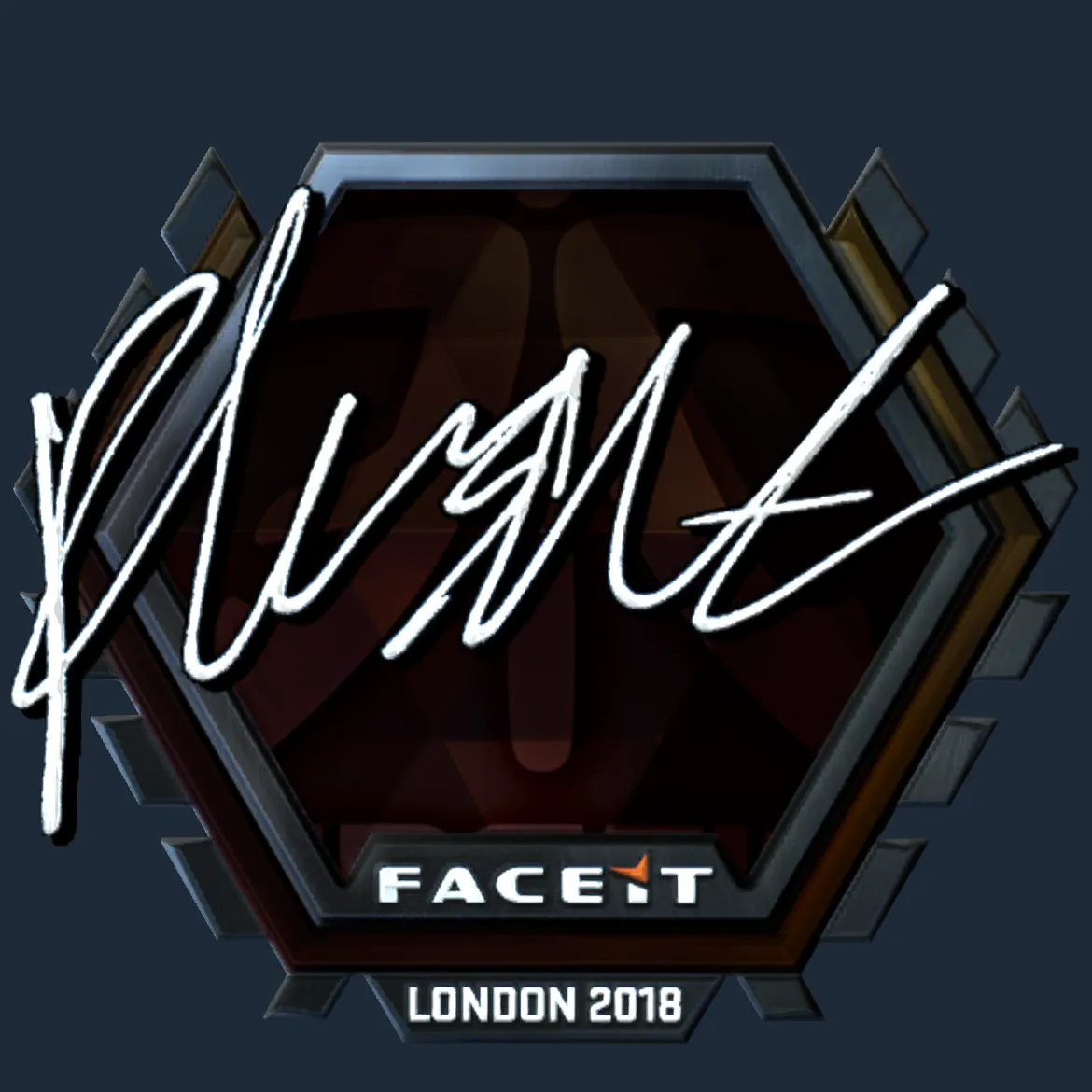 Sticker | flusha (Foil) | London 2018