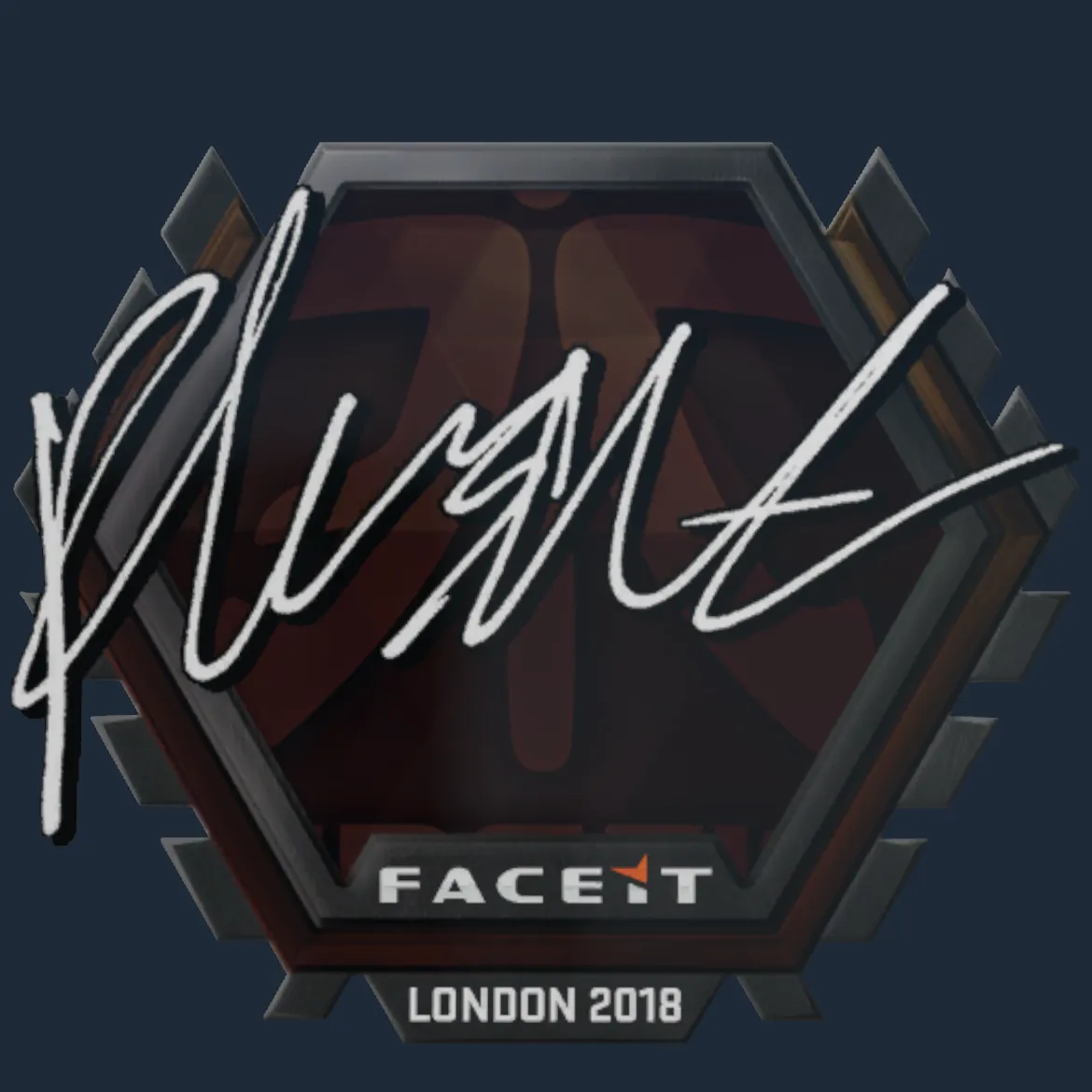 Sticker | flusha | London 2018