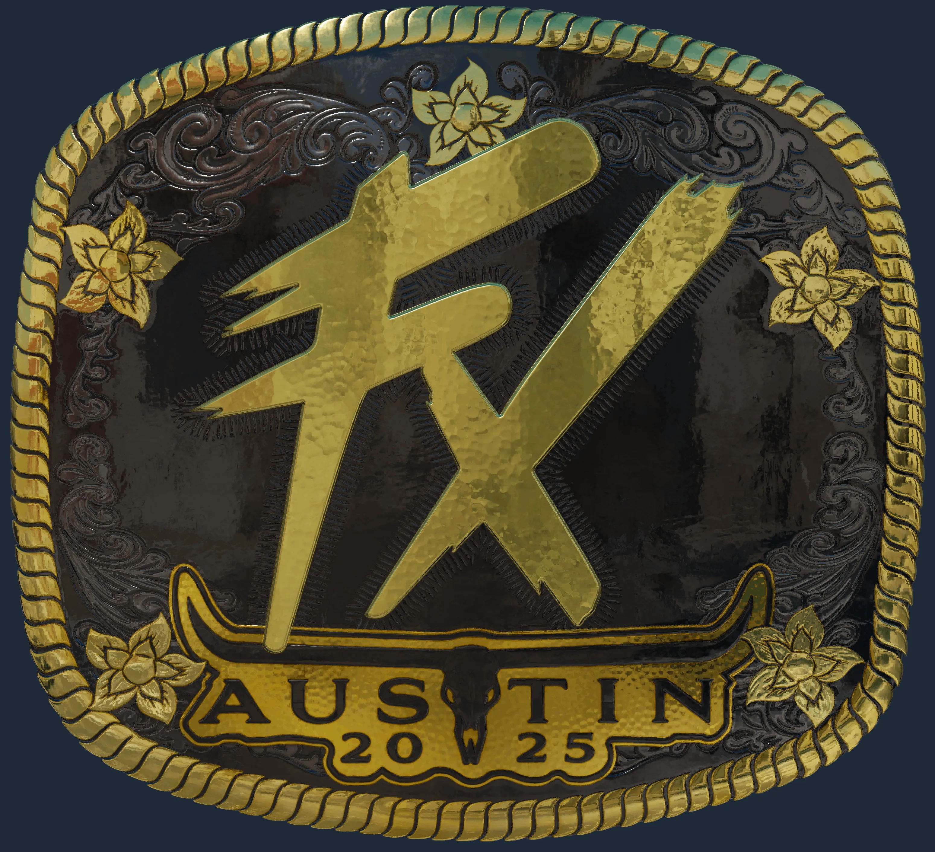Sticker | Fluxo (Gold) | Austin 2025