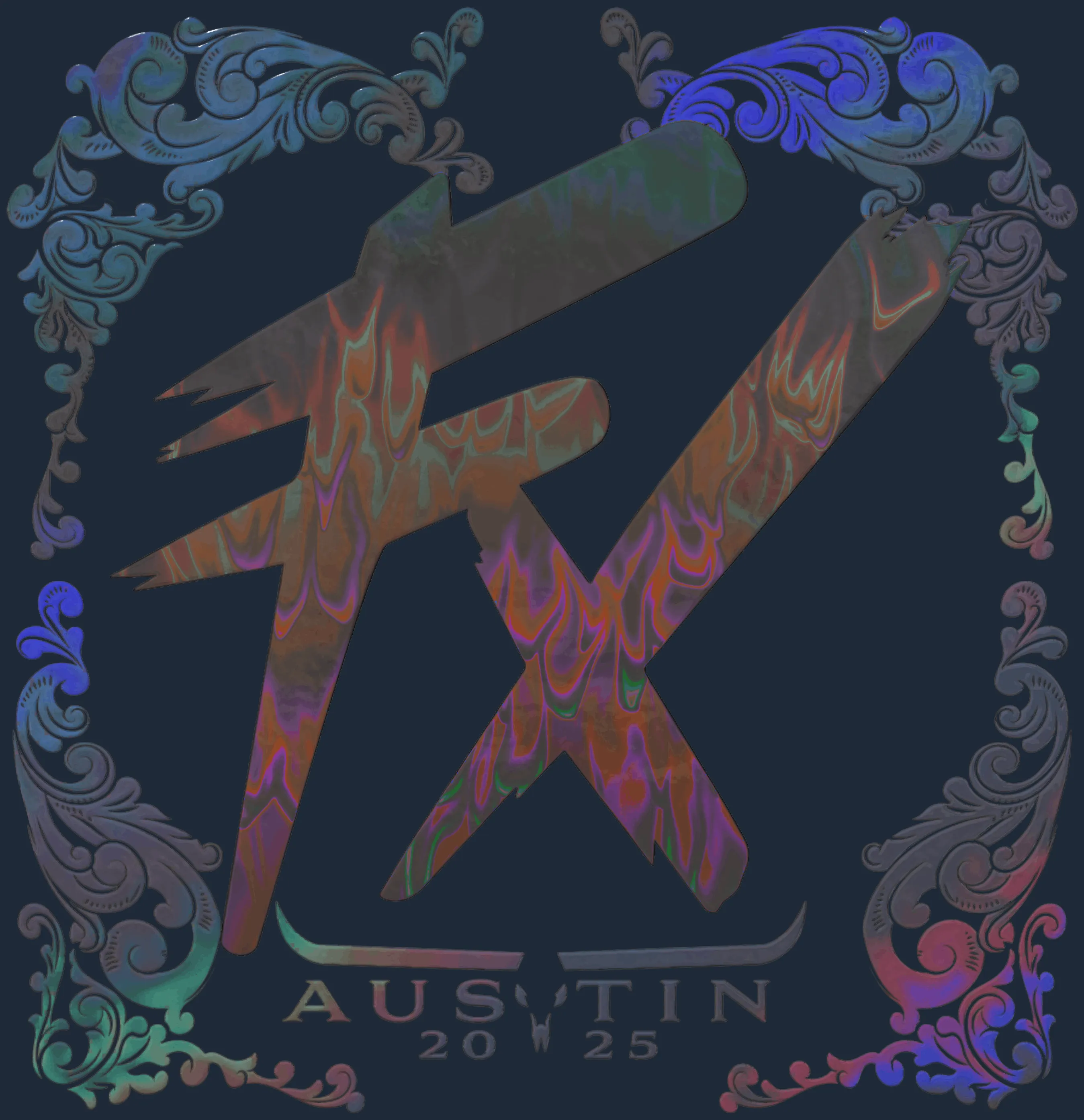 Sticker | Fluxo (Holo) | Austin 2025